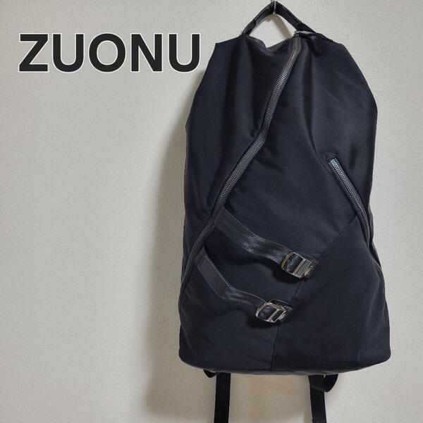 ZUONU バックパック リュック ブラック 大容量
