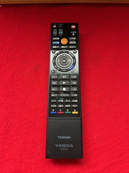 不良返金保証 東芝 VARDIA リモコン SE-R0331 純正品 レコーダー用 TOSHIBA DVD テレビ TV(lk65)