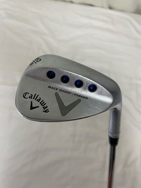Callaway Mack Daddy Forged 60° dg s400 キャロウェイ ウェッジ マックダディー dynamic gold ダイナミックゴールド Super Stroke