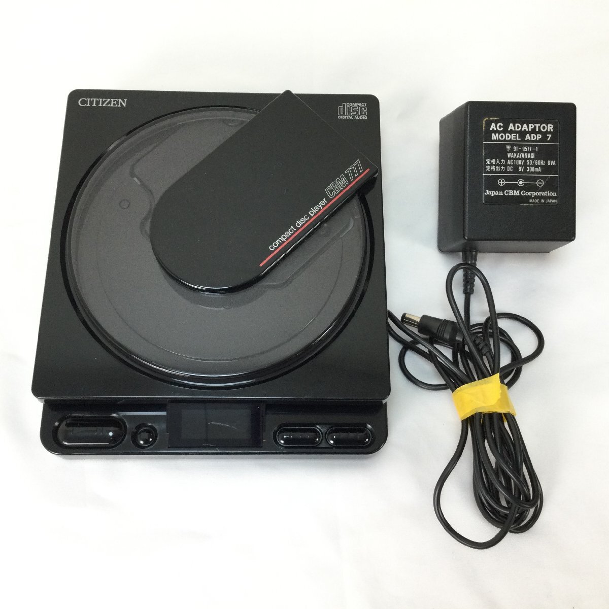 CITIZEN CD プレーヤー CBM-777 Yahoo!オークション -「(citizen)cbm」(ポータブルプレーヤー
