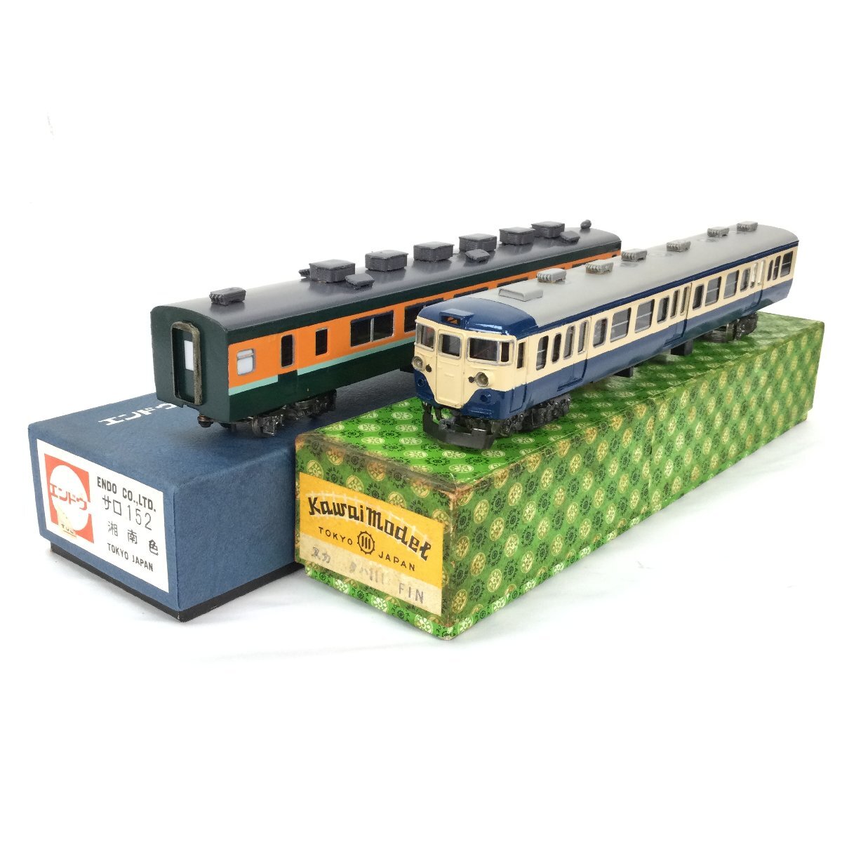 カワイモデル Kawai Model HOゲージ 客車4両セット Yahoo!オークション -「カワイモデル」(HOゲージ) (鉄道模型)の