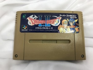 エニックス ENIX スーパーファミコン用ソフト ドラゴンクエストI・II SHVC-DQ