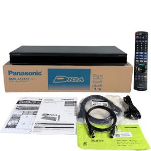 ◆優良美品・2022年製・録画動作確認済◆パナソニック 1TB 3チューナー ブルーレイレコーダー DMR-4SE102