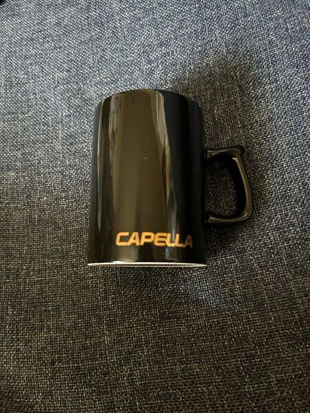 *レトロ*激レア希少非売品 MAZDAマツダ CAPELLAカペラ 陶器マグカップ ノベルティ 当時物