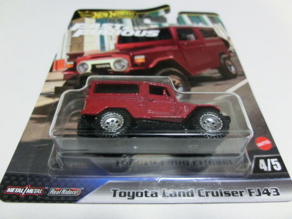ホットウィール ワイルド・スピード トヨタ ランドクルーザー FJ43 HRT96 新品