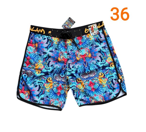 69slam ロックスラム サーフパンツ 水陸両用 ボードショーツ ハーフパンツ 水着 36インチ XL