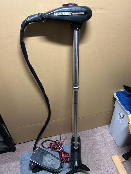 ツアー デジタル TR82V 24V 42インチ 82ポンド 無段変速 モーターガイド エレキ レンタルボート フットコン フットエレキ ミンコタ