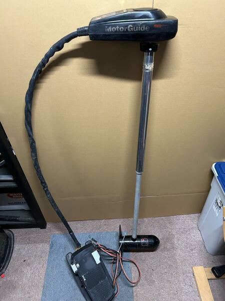 モーターガイド F36 12V 42インチ 36ポンド 5段変速 エレキ レンタルボート フットコン フットエレキ ミンコタ