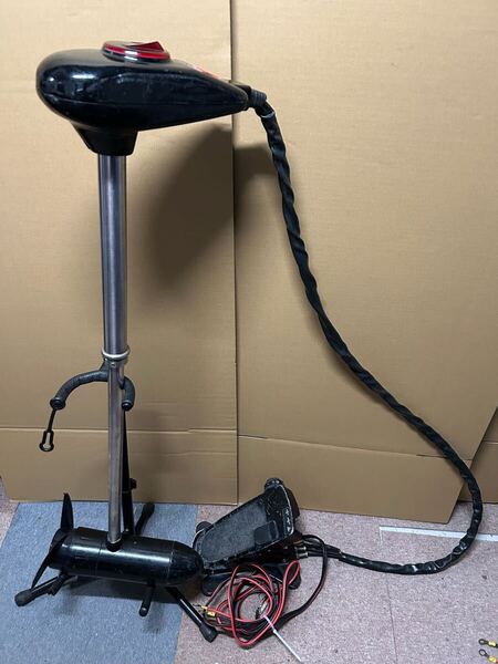 ツアー TR54V 12V 34インチ シャフトカット 54ポンド 無段変速 モーターガイド エレキ レンタルボート フットコン フットエレキ ミンコタ