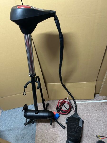 送料込み モーターガイド デジタル X3 55lbs 12V 36インチ 無段変速 エレキ レンタルボート フットコン フットエレキ 配線延長 ワンタッチ