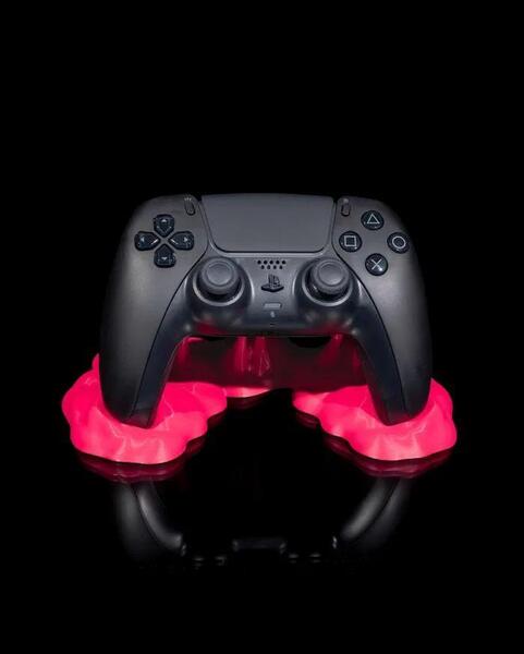PS5対応 創作コントローラースタンド(3Dプリント製・手作り・ユニークデザイン)