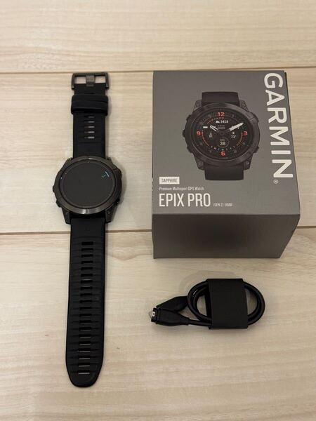 GARMIN epix Pro(Gen2) 51mm シリコンバンド | フラッグシップGPSウォッチ