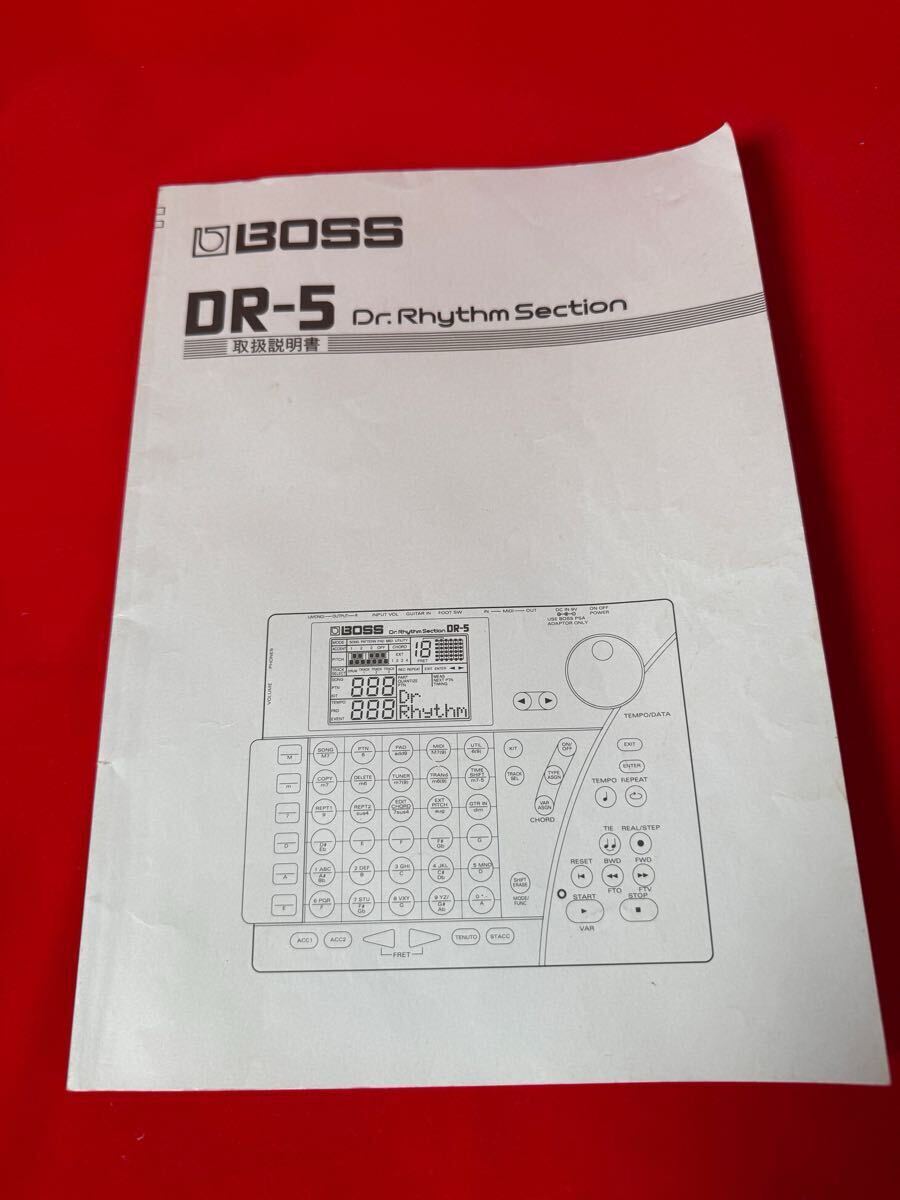 BOSS DR-5リズムマシン 動作品 ACアダプター・説明書・元箱付き Yahoo!オークション -「boss dr-5」の落札相場・落札価格