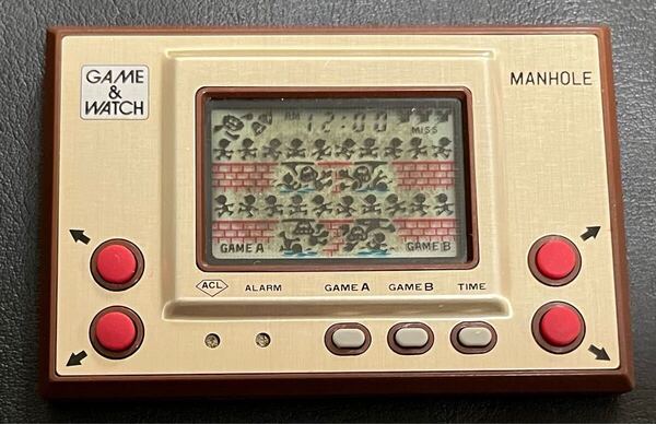 任天堂 NINTENDO ニンテンドー ゲームウォッチ GAME WATCH マンホール
