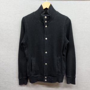 F473 X-girl X-girl куртка застежка кнопки толстовка одна точка логотип сшивание простой хлопок черный размер 1