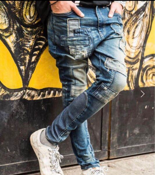 glamb グラム Unplugged rib denim/アンプラグドリブデニム サイズ3
