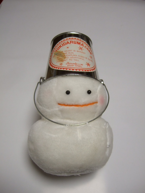 Amazon.co.jp: 雪だるまちゃん ぬいぐるみ 特大 レトロ シナダ