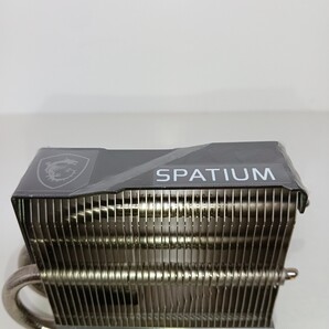 【14600MB/s/12700MB/s】SPATIUM FROZR M580付属ヒートシンクMSI/エムエスアイ/Gen 5 NVMe M.2 2TB
