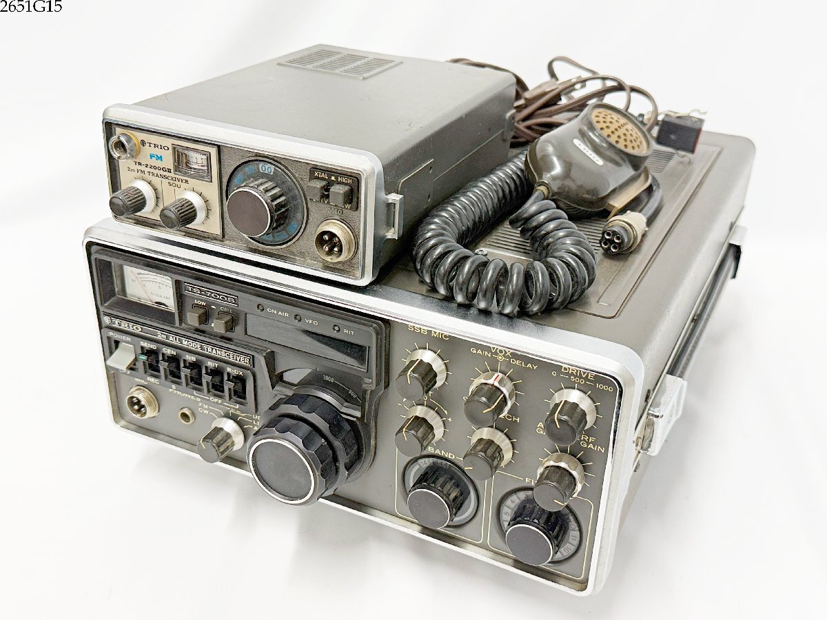 TRIOトリオTRANSCEIVER ALL MODEオールモード TS-700