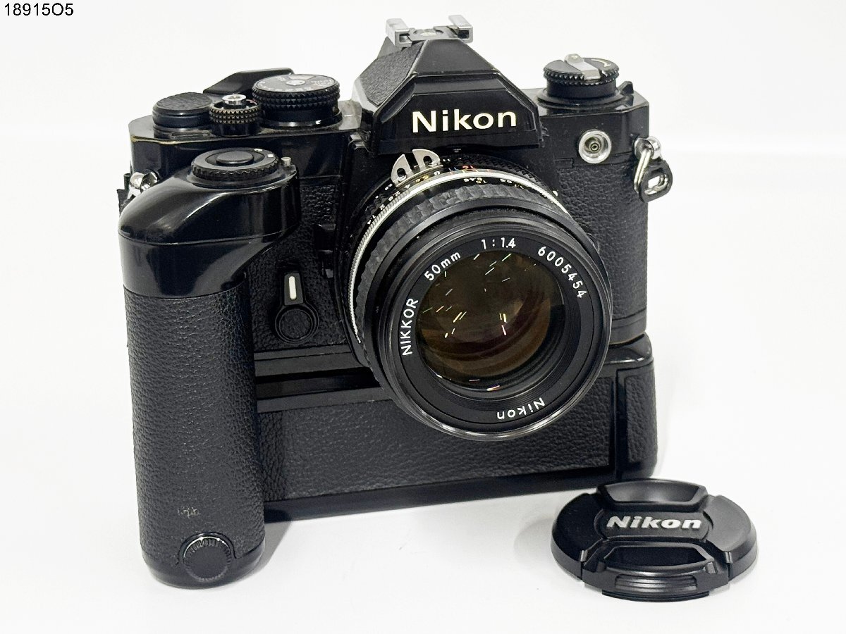 Nikon FM本体＋MD‐11モータードライブセツト Nikon FM本体＋MD‐11モータードライブセツト