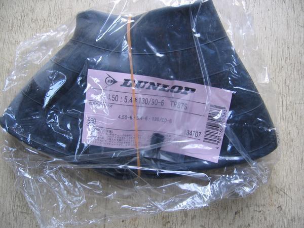 送無 6インチ チューブ ブリヂストン 130/90-6 リヤ用 HONDA ジャイロX TD01 ジャイロUP TA01 ジャイロキャノピー TA02 4.50-6 5.4-6 ②