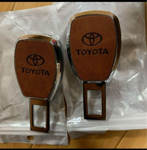 2個セット トヨタ デラックス ショルダー ベルト バックル ベルト