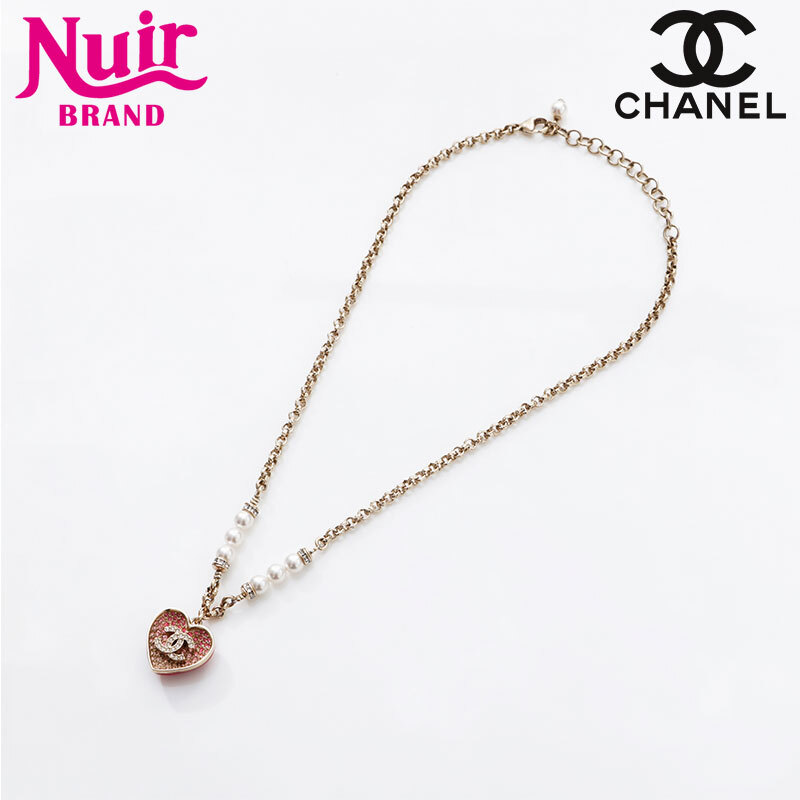シャネル⭐ネックレス⭐ココマーク⭐ハート⭐CHANEL⭐水色⭐ラインストーン 2025年最新】Yahoo!オークション -シャネル chanel ココマーク