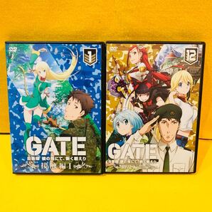【新品ケース収納】GATE ゲート 自衛隊 彼の地にて,斯く戦えり DVD 全12巻 全巻セット