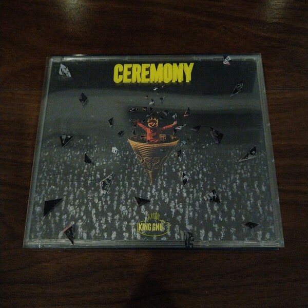 【送料無料】King Gnu CD+BD CEREMONY 初回生産限定盤 キングヌー/常田大希/Blu-ray/ブルーレイ/CDアルバム/セレモニー