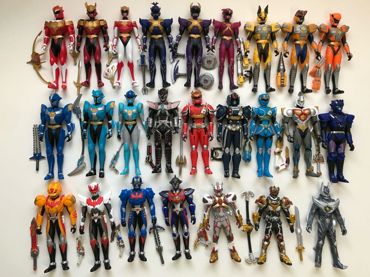 ジャスティライザー・セイザーX ソフビセット Yahoo!オークション -「セイザーx」(その他) (特撮)の落札相場
