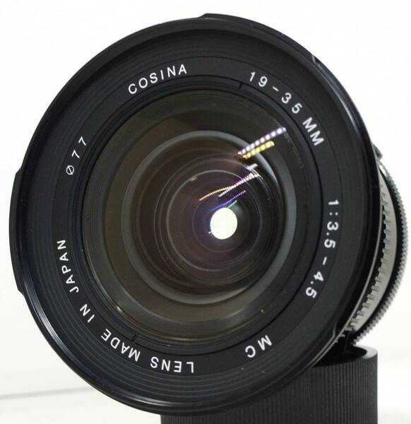 ~実写確認済~ ☆実用品・人気の広角望遠レンズ☆ オリンパス1眼レフ用(OMマウント) COSINA 19-35MM F3.5-4.5 (J0232)