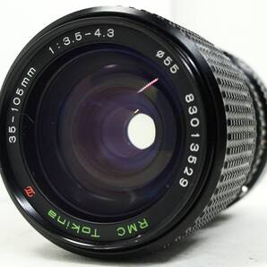 ~実写確認済~ ☆実用品・人気の望遠レンズ☆ キャノン1眼レフ用(FDマウント) RMC Tokina 35-105mm F3.5-4.3 (J0227)