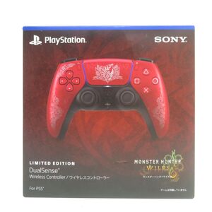052 【未開封】SONY ソニー PS5 DualSense ワイヤレスコントローラー モンスターハンターワイルズ リミテッドエディション