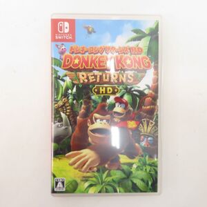 047s Nintendo Switchソフト ドンキーコング リターンズ HD ※中古