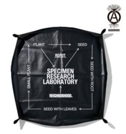 NEIGHBORHOOD - ネイバーフッド SRL. バケツ ロゴ プリント F 黒 ブラック 白 ■MT NEIGHBORHOOD - ネイバーフッド SRL. バケツ ロゴ プリント F 黒