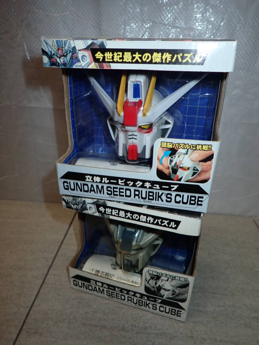 未開封】機動戦士ガンダム 立体ルービックキューブ RX-78-2 Yahoo!オークション -「ガンダム立体ルービックキューブ」の落札