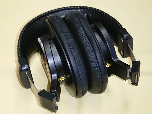 新品を改造 SONY MDR-CD900ST MMCX仕様 折りたたみ加工済み