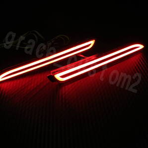 流れる オープニング LED リフレクター リア バンパー ライト シーケンシャル トヨタ ダイハツ 等 60 ハリアー ムーブカスタム