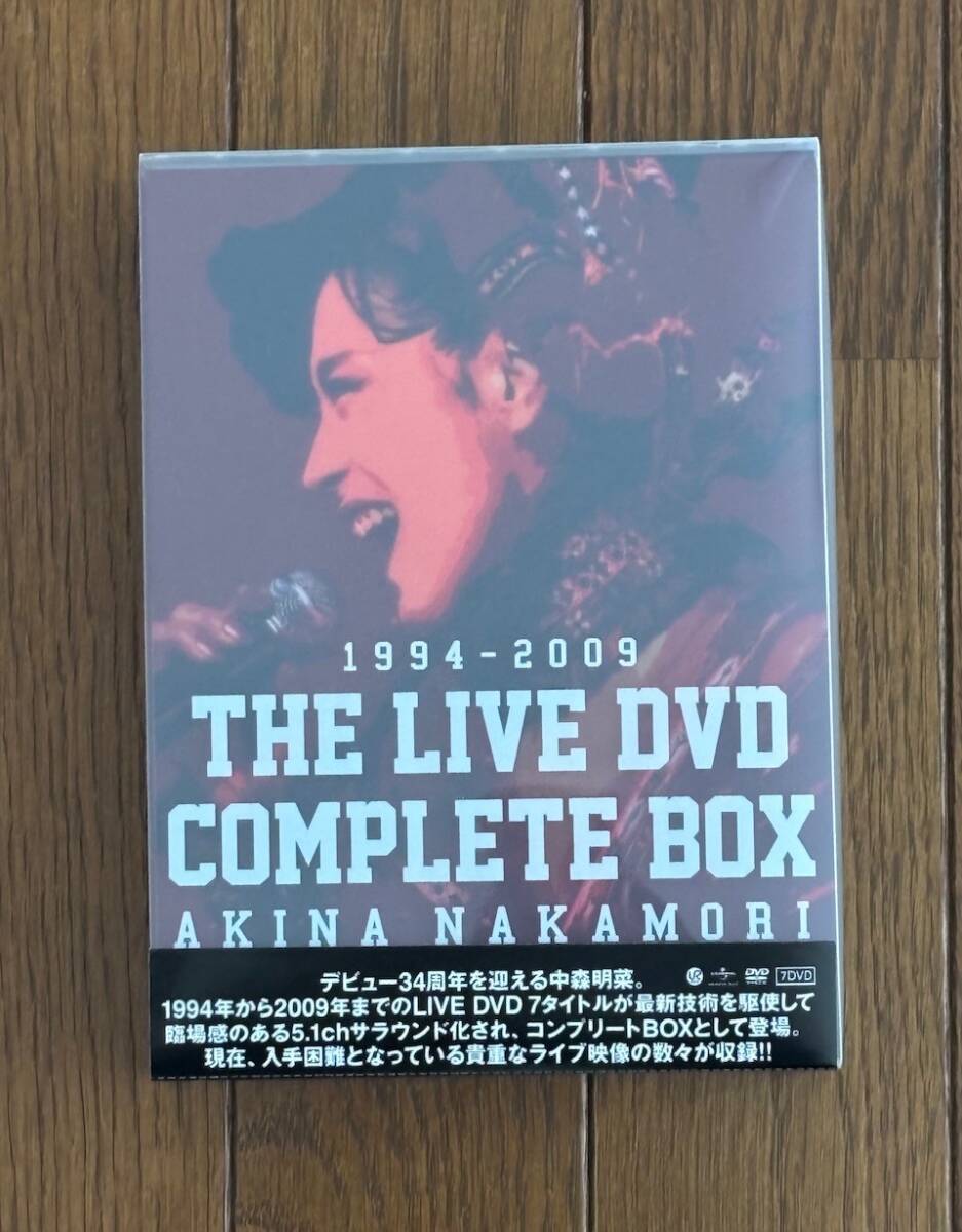 中森明菜 – 1994-2009 The Live DVD Complete Box – Box Set 7 x