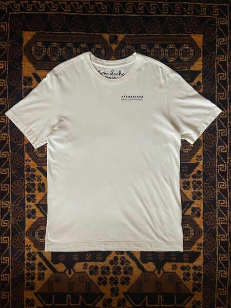 Tom Sachs × Nike TEN BULLETS T-SHIRTS トム・サックス ナイキ コラボ Tシャツ ホワイト クルーネック 半袖 lab ラボ nasa 白 M 希少
