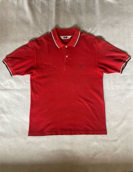 希少 90s GOODENOUGH POLO SHIRTS RED S/S グッドイナフ ポロシャツ 藤原ヒロシ fragment electric cottage エレクトリックコテージ 赤色