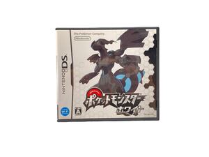 ★美品 Nintendo ニンテンドー DS ポケットモンスター ホワイト ポケモン ゲームソフト ニンテンドーDS NintendoDS ケース付き ◯管理YO554
