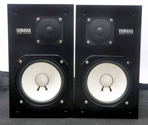YAMAHA ヤマハ NS-10M シリアル同番 完動品 バナナプラグ交換 本当の10Mの音をお届け