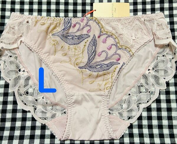 トリンプ アモスタイルTriumphAMO'S STYLE ショーツL ピンク