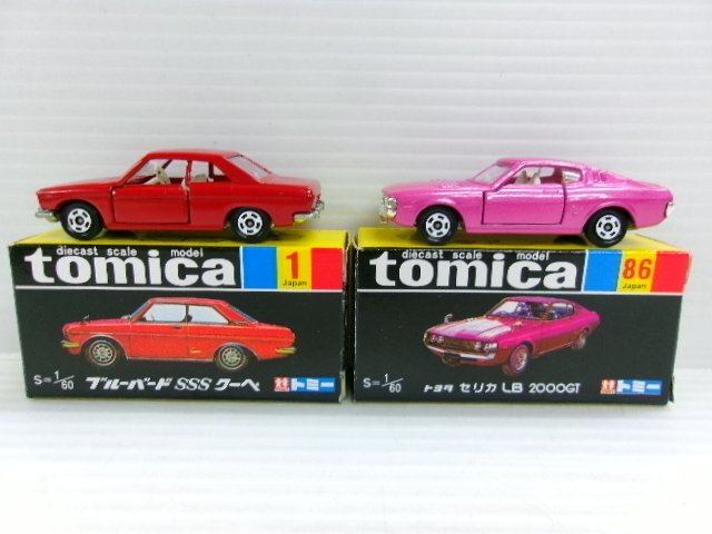 TOMICA トミカ ブルーバードSSS クーペ 1Aホイール 白シート