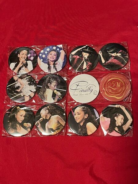 安室奈美恵缶バッジ Finally