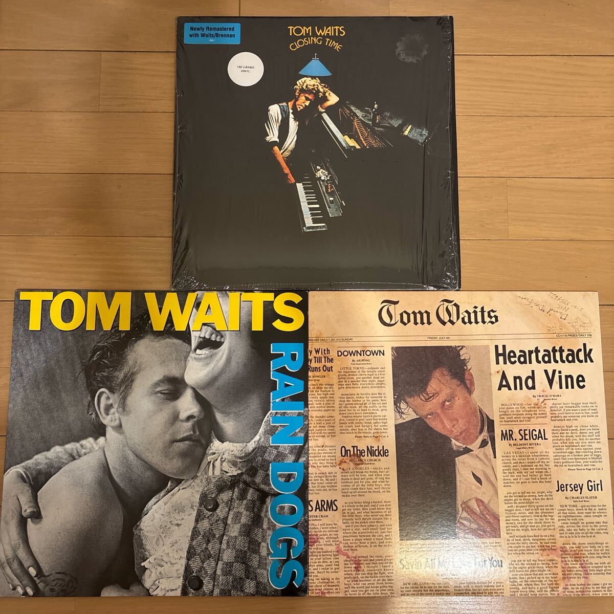 トム・ウェイツ、アイランド時代の5作がリマスター再発。CDとLP