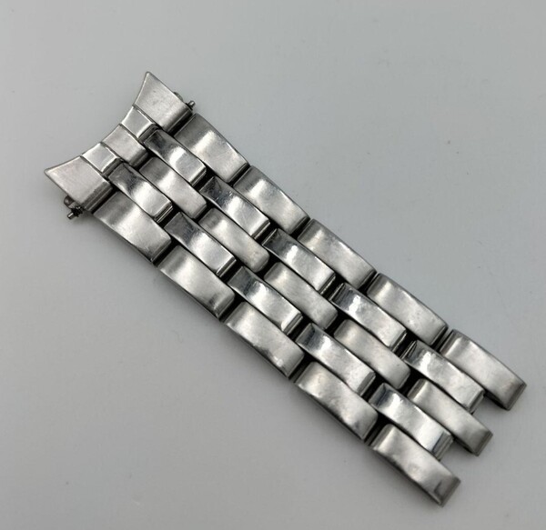 【中古品】腕時計 部品 ポールスミス シティ ツーカウンター 6521-S087252 弓カン エンドピース ベルト バンド ストラップ バネ棒付き