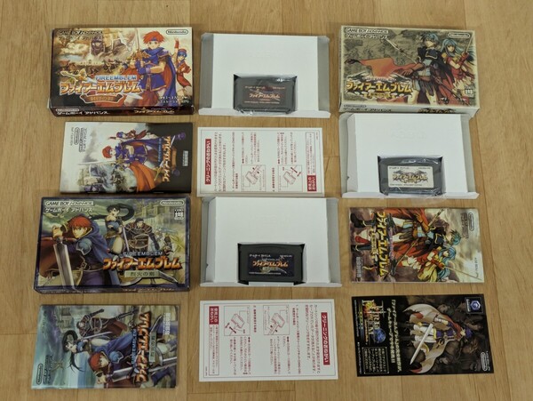 ゲームボーイアドバンス ソフト ファイアーエムブレム 封印の剣 烈火の剣 聖魔の光石 GBA