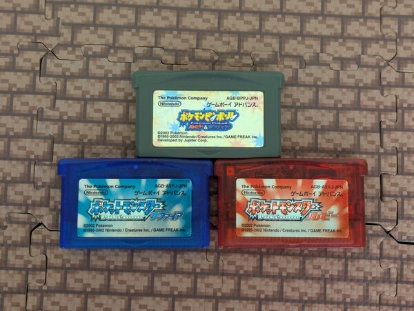 ゲームボーイアドバンス ソフト ポケットモンスター ルビー サファイア ポケモンピンボール GBA